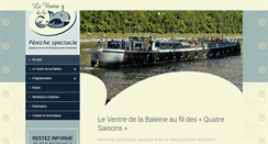 Desktop Screenshot of leventredelabaleine.net